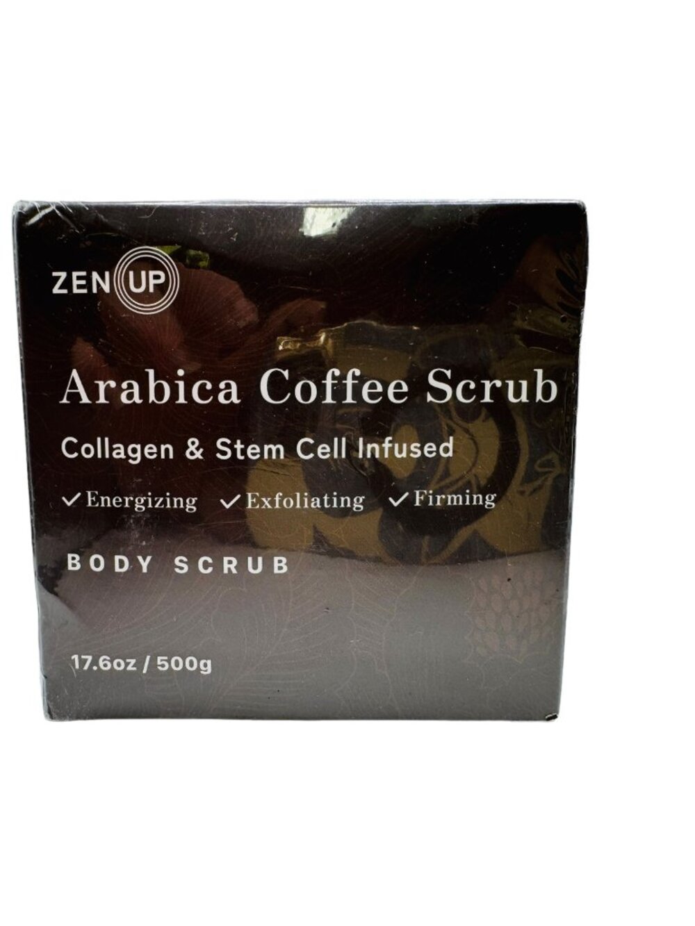 Arabica Coffee Scrub, collogen and stem cell infused Exp 1/27